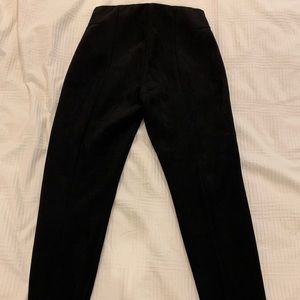 ZARA basics suede pants